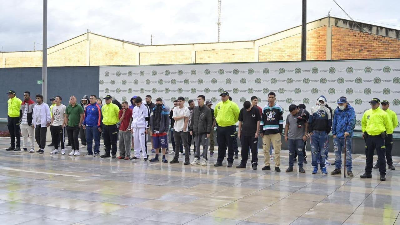 Operativo 30 homicidas Bogotá