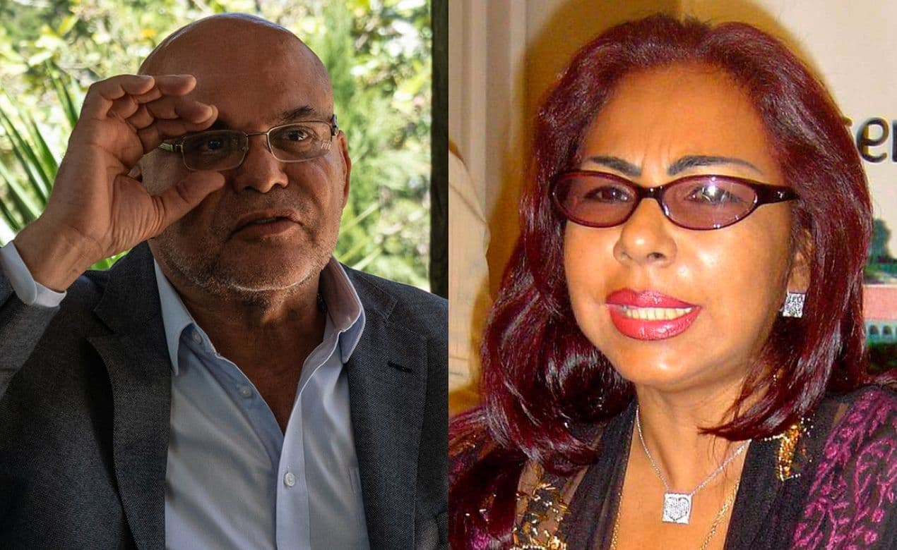 Salvatore Mancuso y Enilse López La Gata