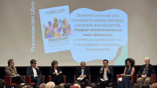 Imaginar la Democracia, libro lanzamiento