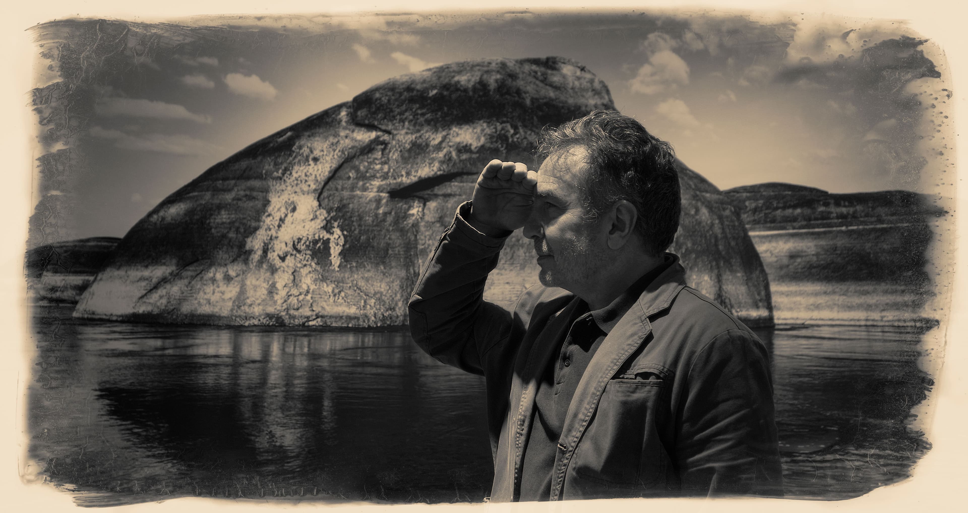 Diego Amaral y su línea del agua Diego Amaral y su línea del agua