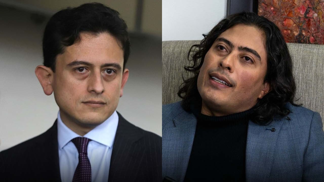 Luis Carlos Reyes y Nicolás Petro