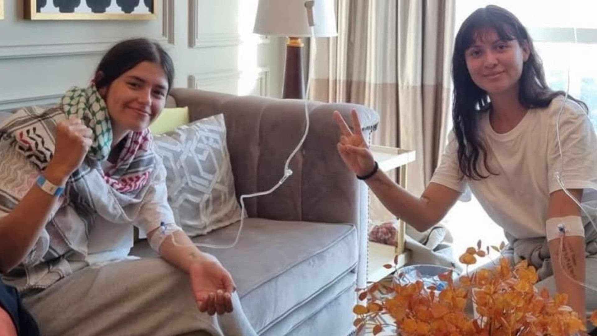 Luna Barreto y Manuela Bedoya