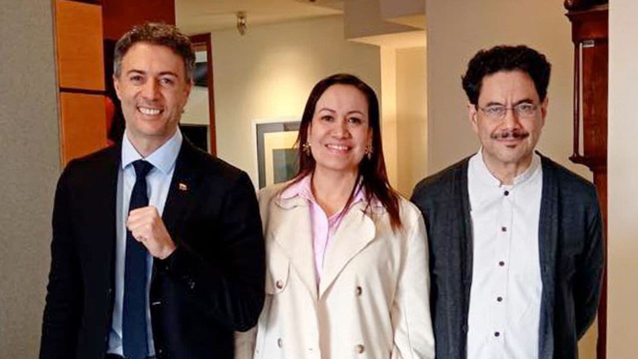 Daniel Quintero, Carolina Corcho, Iván Cepeda.