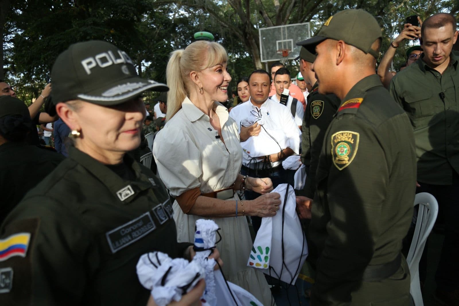 Dilian Francisca Toro, gobernadora del Valle del Cauca. Seguridad