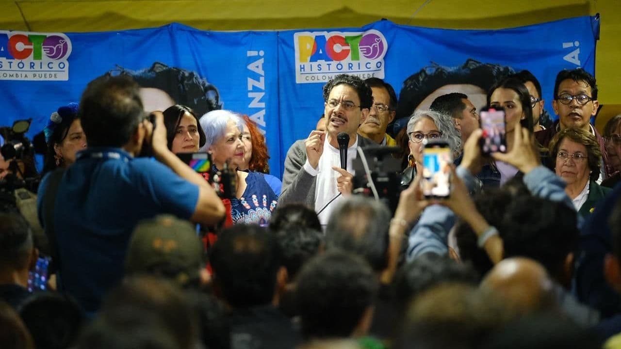 Iván Cepeda, ganador de la consulta del Pacto Histórico.