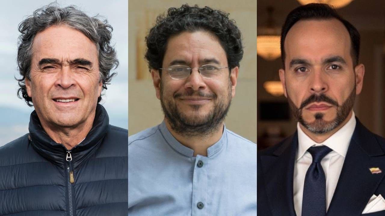 Sergio Fajardo, Iván Cepeda y Abelardo de la Aspriella. Sergio Fajardo, Iván Cepeda y Abelardo de la Aspriella.