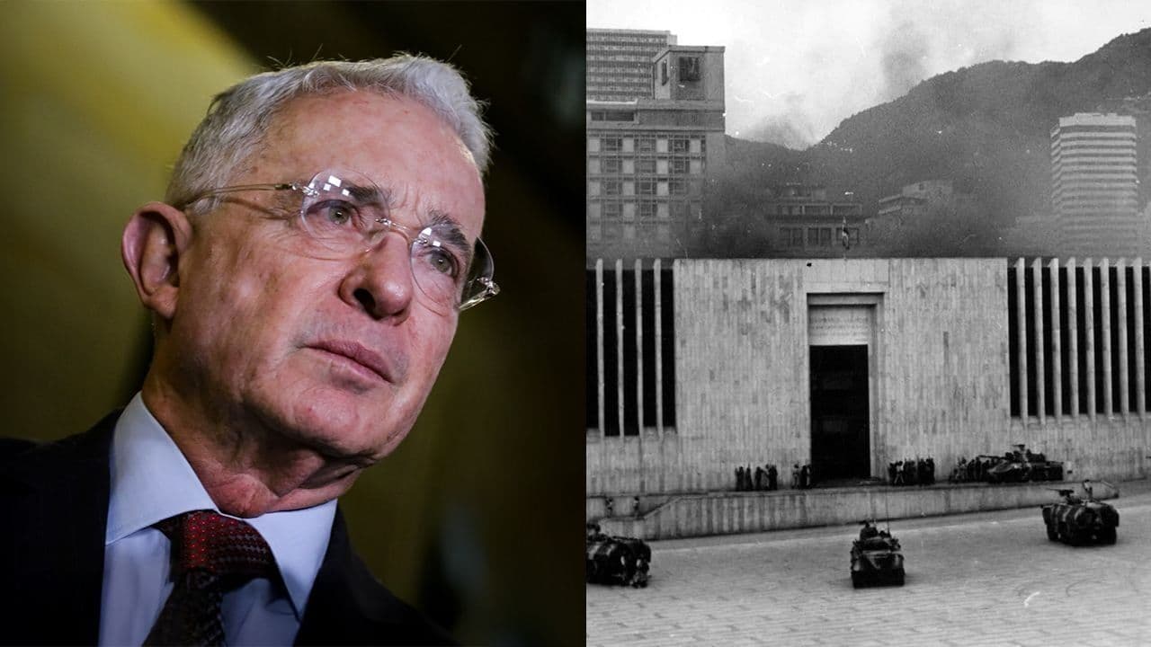 Álvaro Uribe sobre toma de Palacio de Justicia