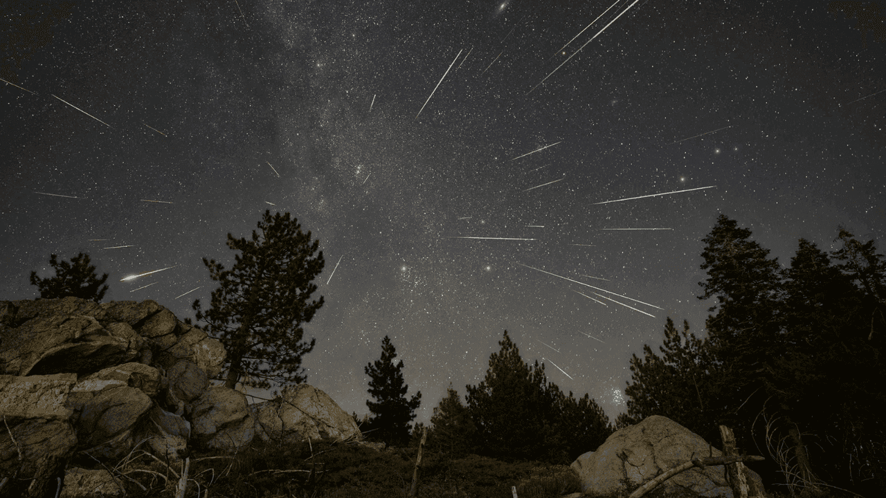 La lluvia de meteoros de las Perseidas en agosto