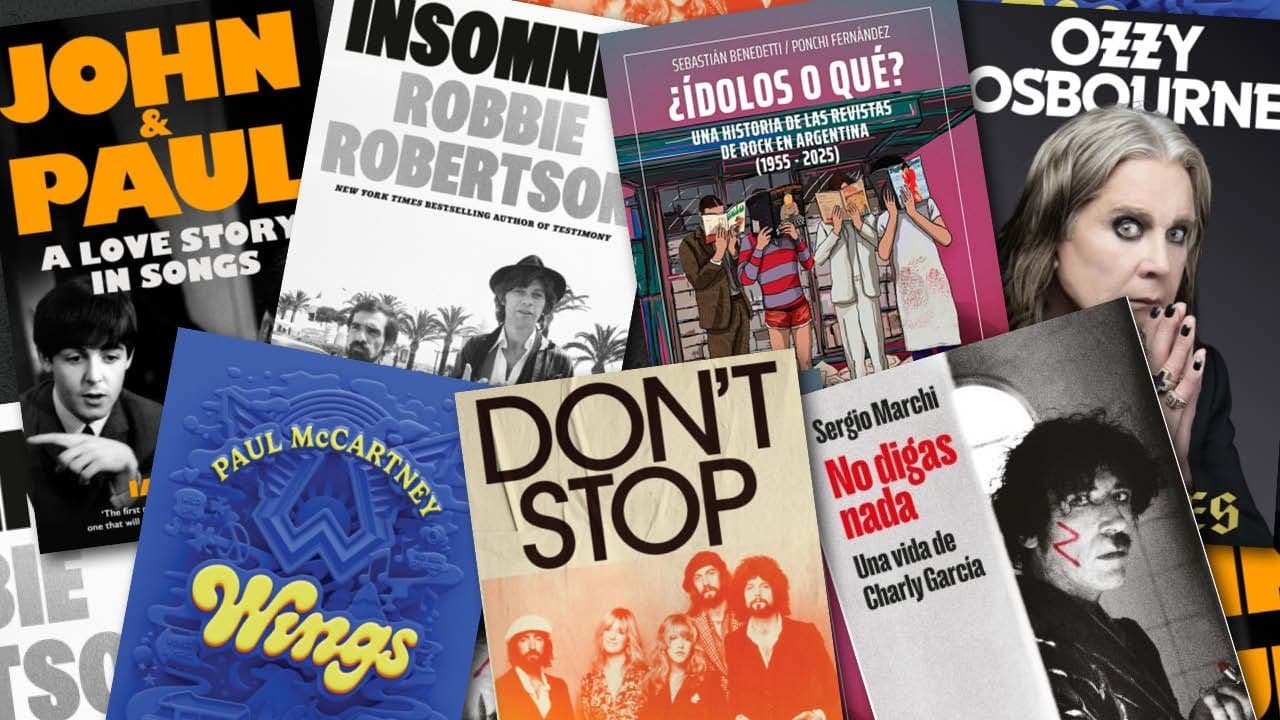 Libros de rock de 2025 Libros de rock de 2025