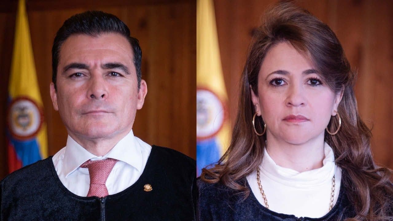 César Reyes y Cristina Lombana.