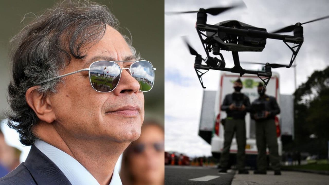 Presidente Petro sobre sistema antidrones Presidente Petro sobre sistema antidrones
