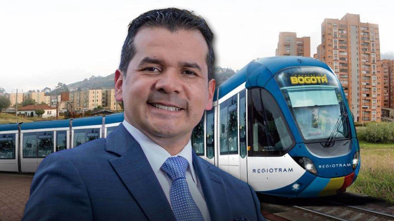 Orlando Santiago Cely, gerente de la Empresa Férrea Regional.