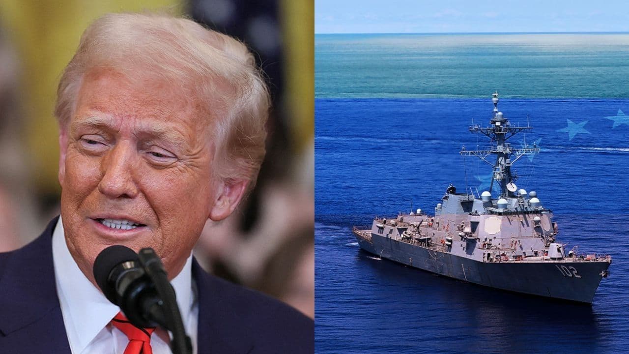 Trump y Nicolás Maduro Trump y Nicolás Maduro