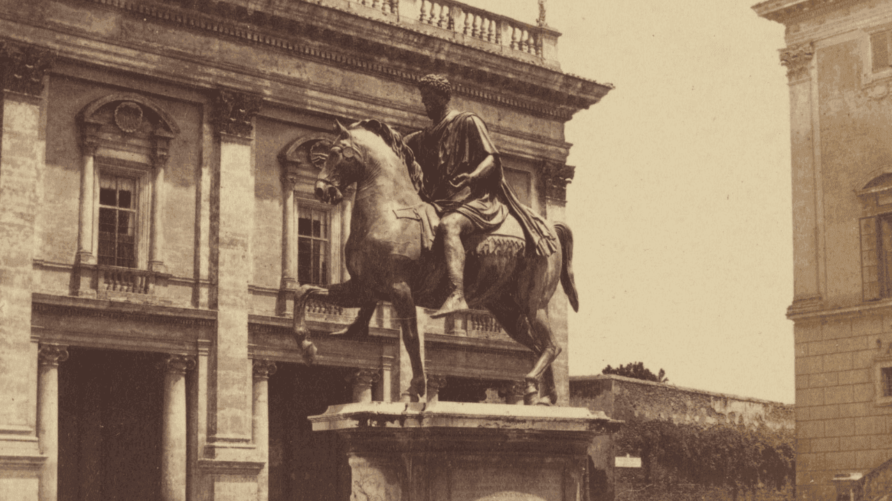 Estatua de Marco Aurelio en Roma