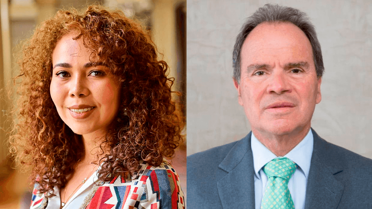 Ministra de ciencias y presidente de colfuturo