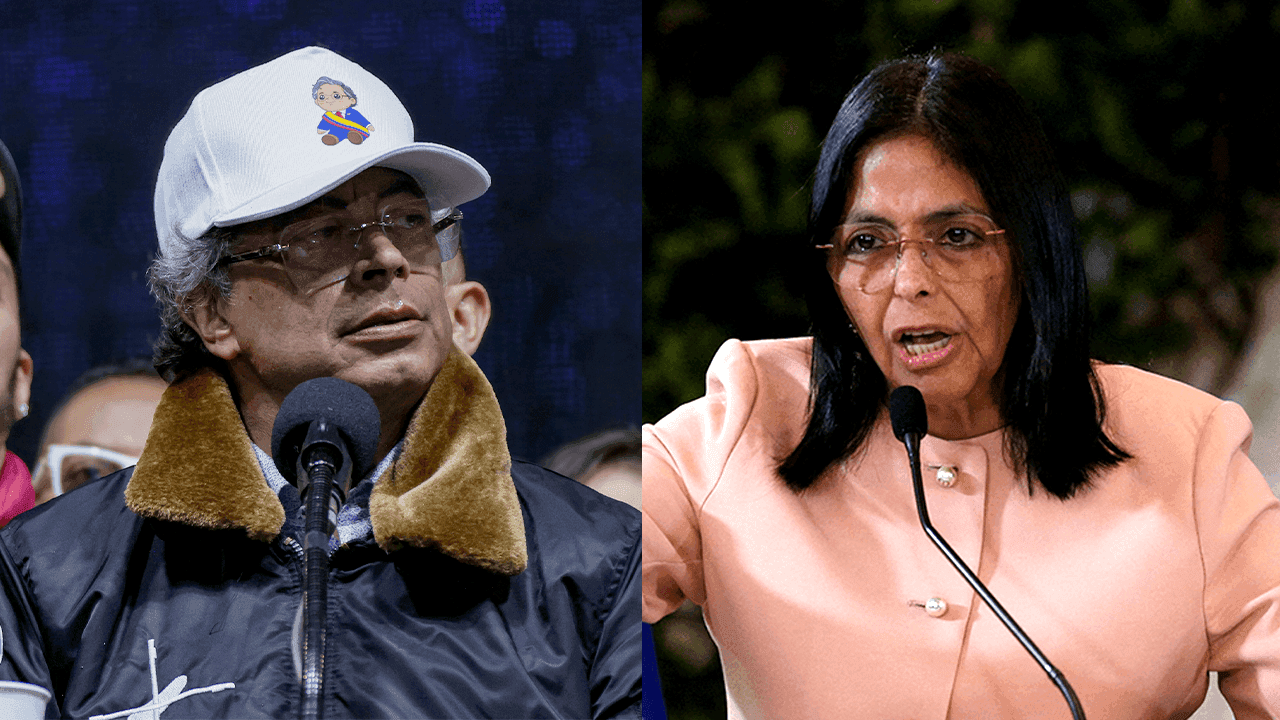 Gustavo Petro recibirá a Delcy Rodríguez en Bogotá Gustavo Petro recibirá a Delcy Rodríguez en Bogotá