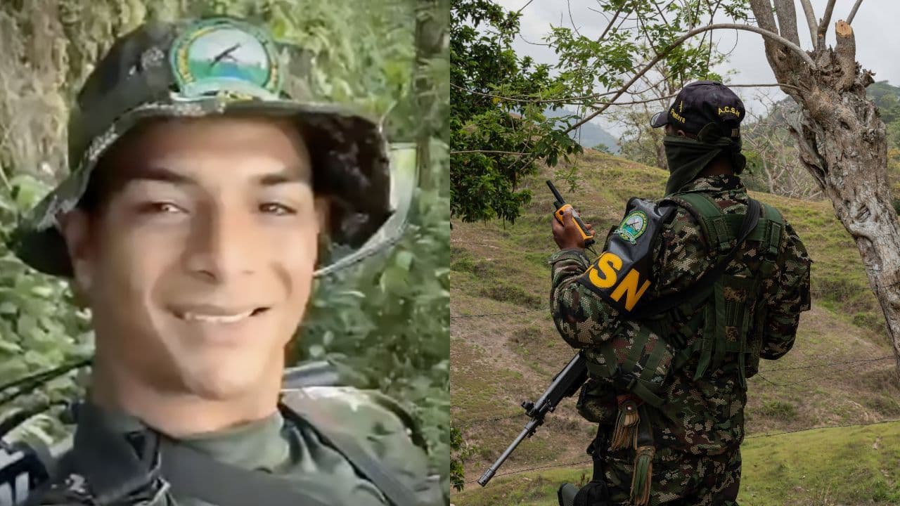 Alias Naín, miebro de Conquistadores de la Sierra