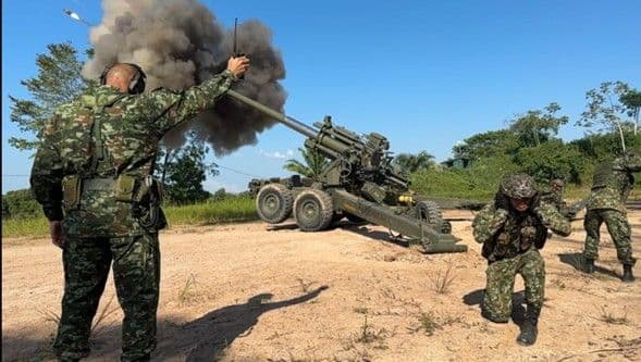 cañón ejército