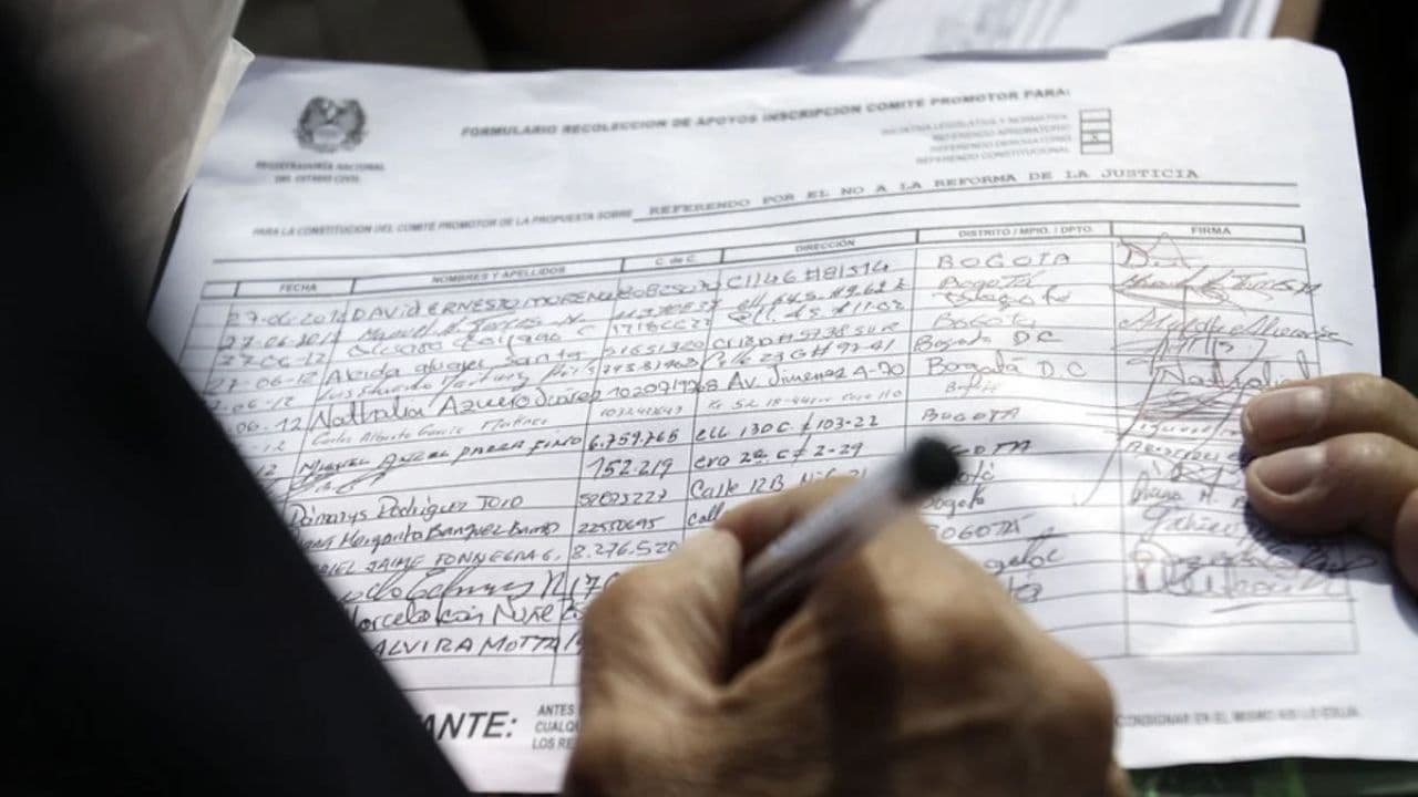 Procesos de recolección de firmas 2
