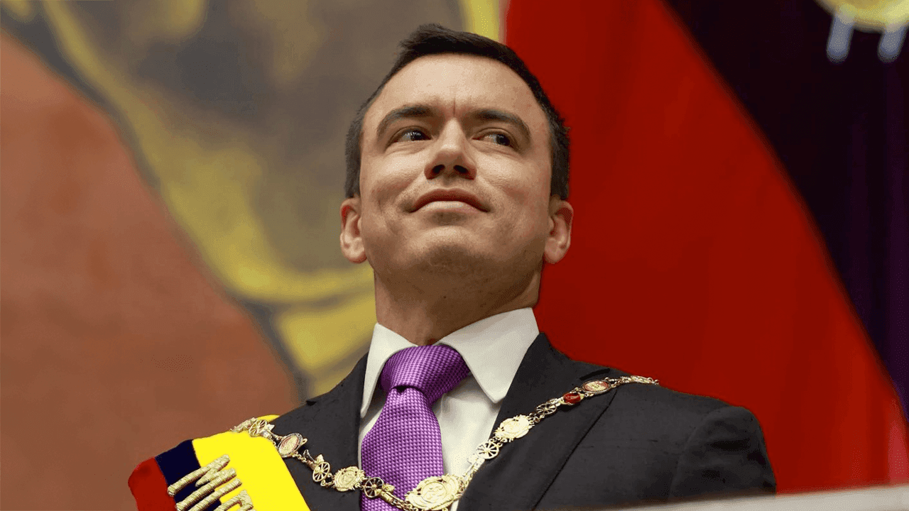 Daniel Noboa presidente Ecuatorianoo