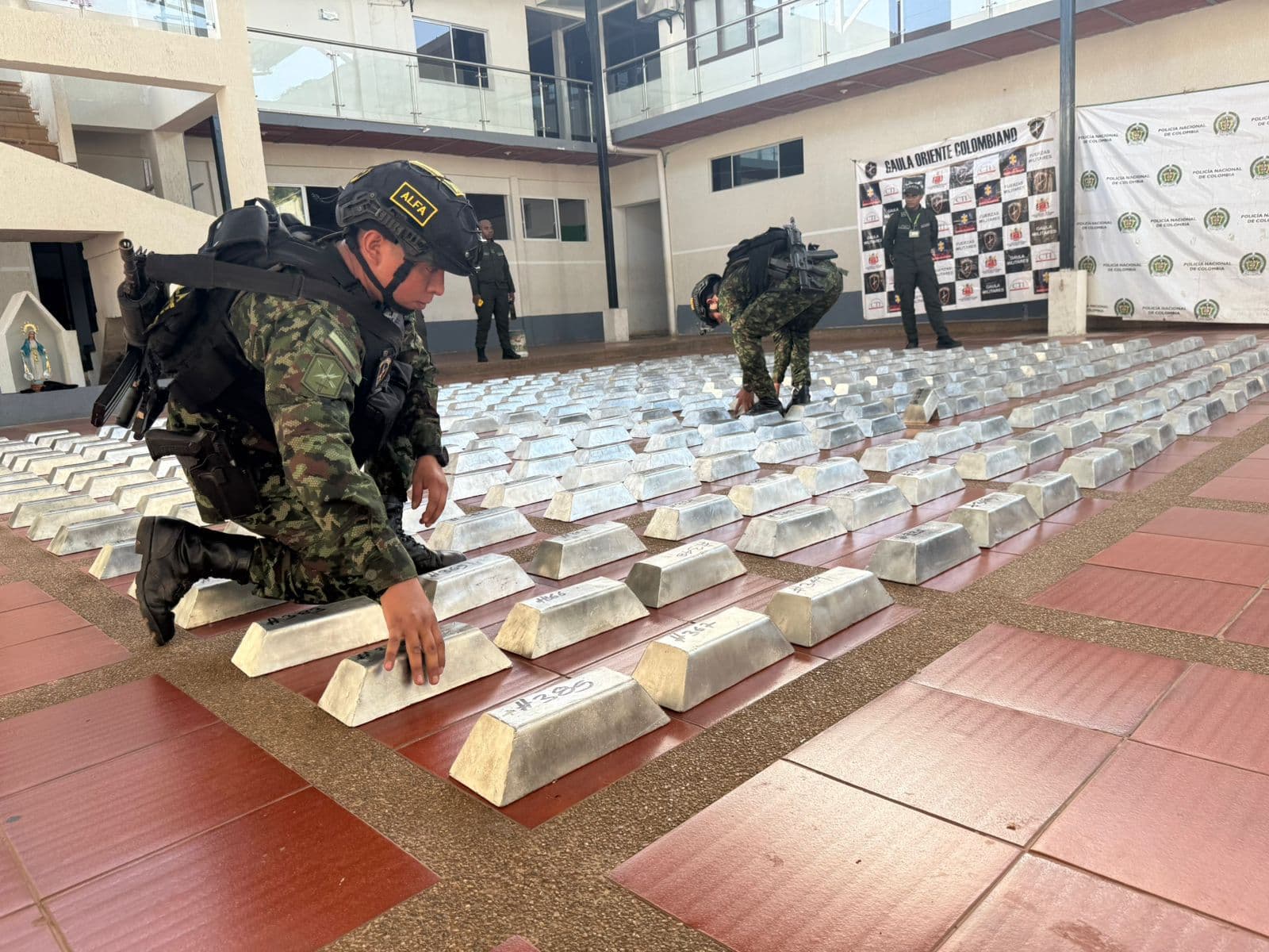 Incautación de estaño Incautación de estaño