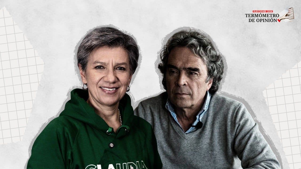 Claudia López y Sergio Fajardo, aspirantes a la Presidencia.