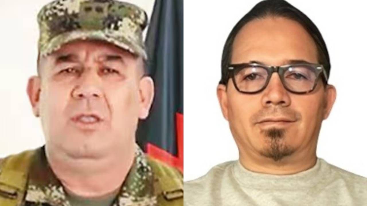 brigadier general Juan Miguel Huertas Herrera y al director de Inteligencia de la DNI, Wilmar de Jesús Mejía. brigadier general Juan Miguel Huertas Herrera y al director de Inteligencia de la DNI, Wilmar de Jesús Mejía.
