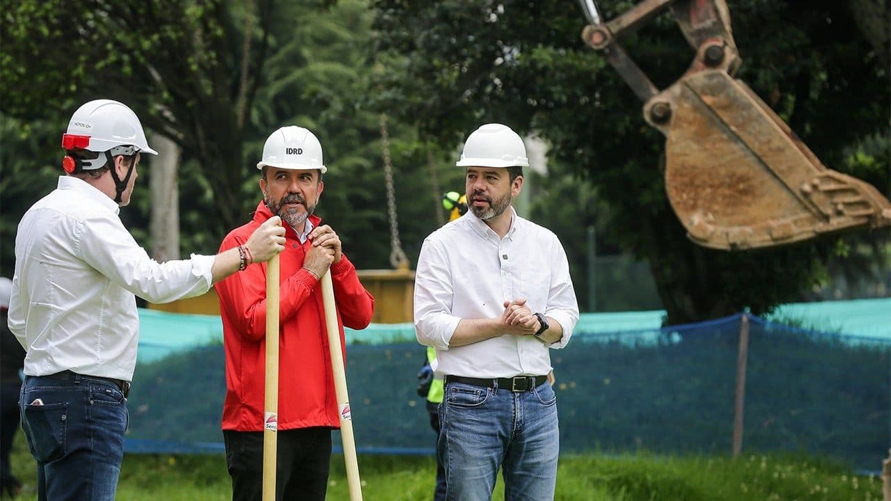 Alcalde galán Obras del nuevo estadio campí