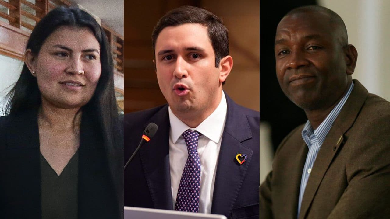 Los representantes de las curules de paz