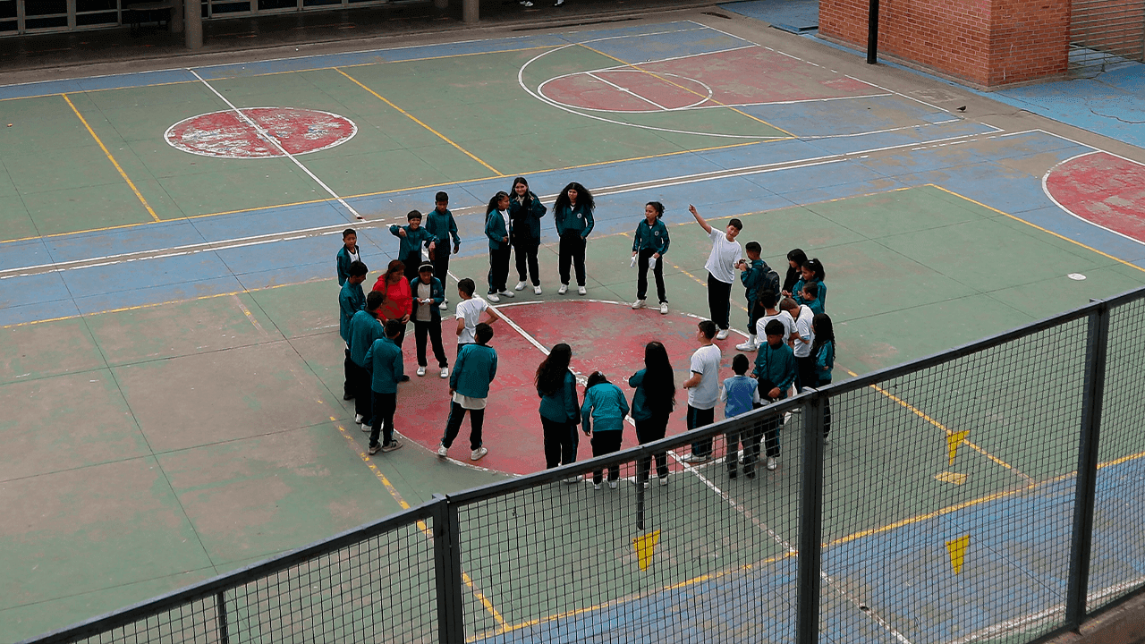 Estudiantes de colegio imagen