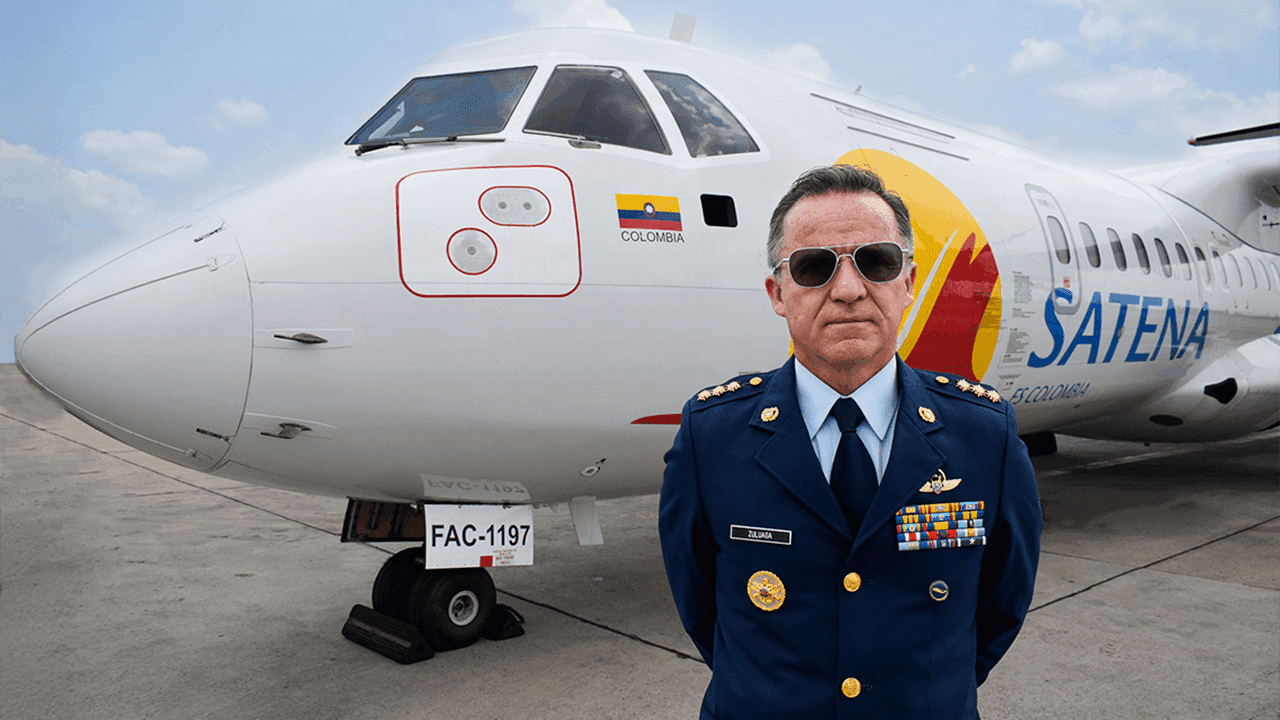 General Óscar Zuluaga, presidente de Satena