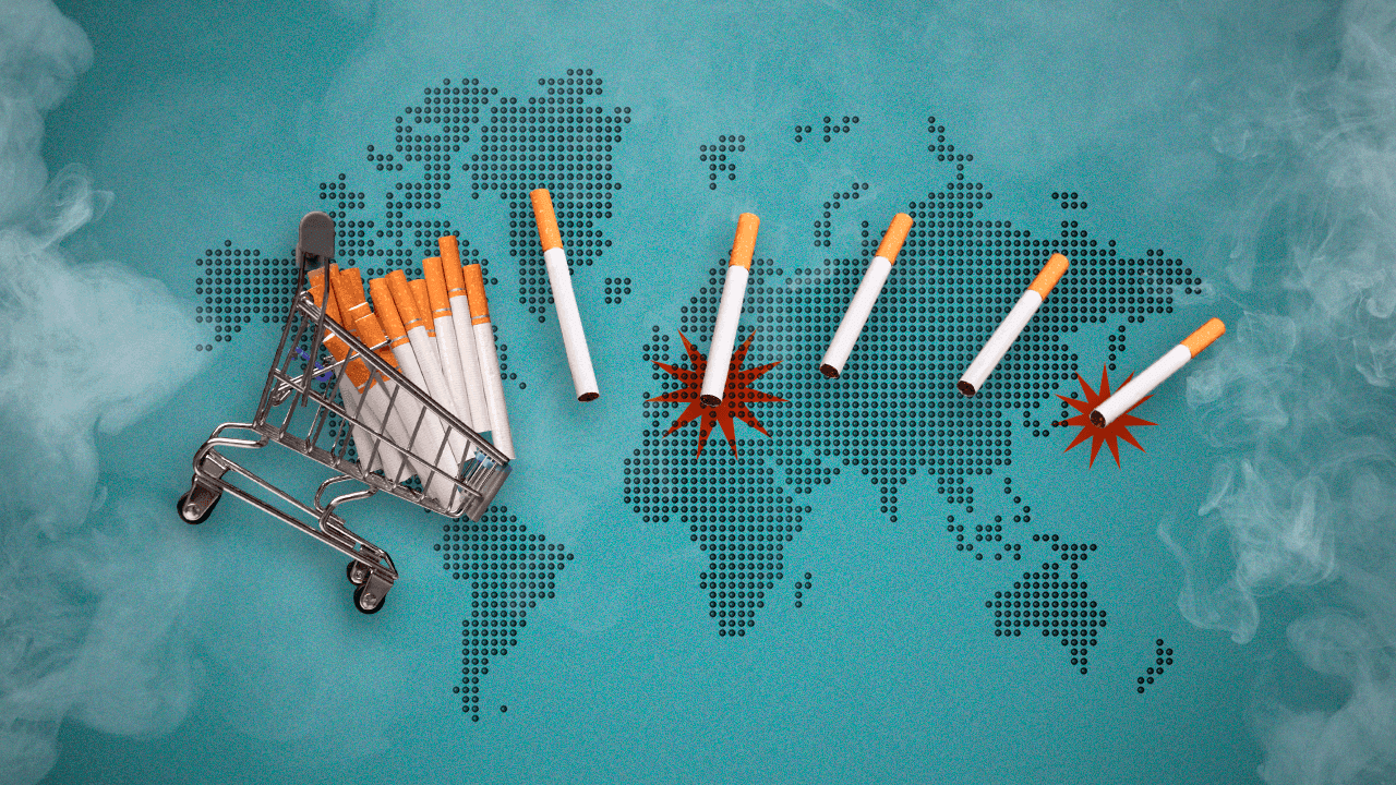 Cigarrillos de contrabando portada