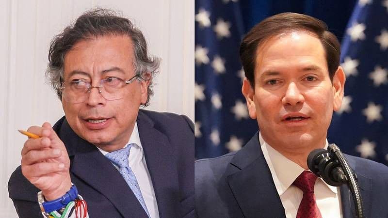 Gustavo Petro y Marco Rubio 17042026 Gustavo Petro y Marco Rubio 17042026