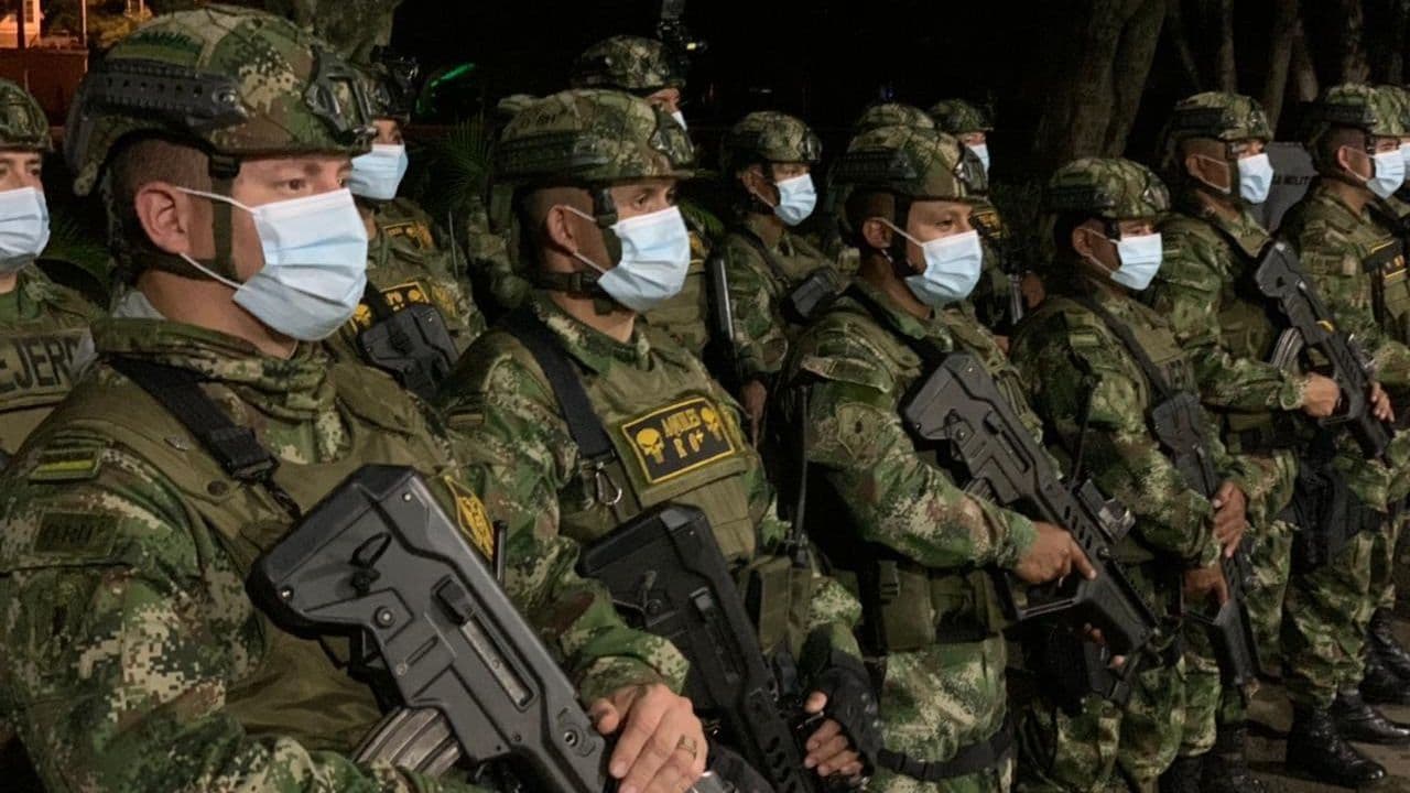 Tropas del Ejército Nacional