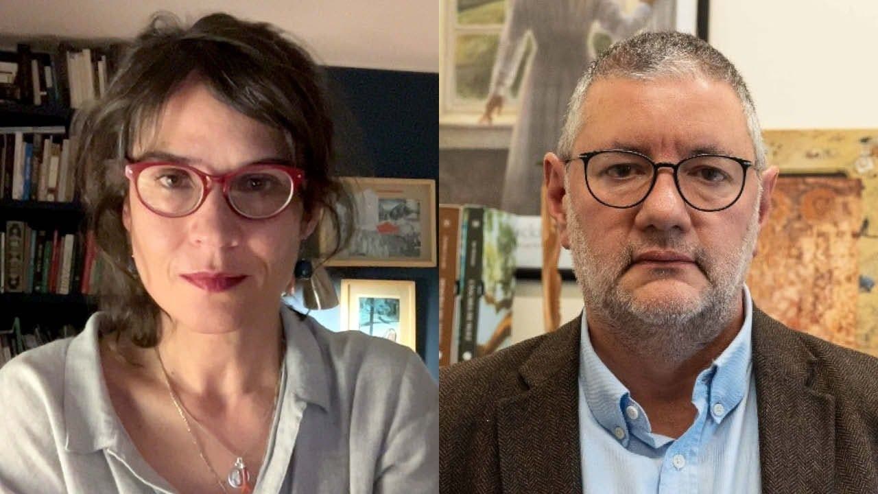 Carolina Sanín y Federico Díaz-Granados. Carolina Sanín y Federico Díaz-Granados.