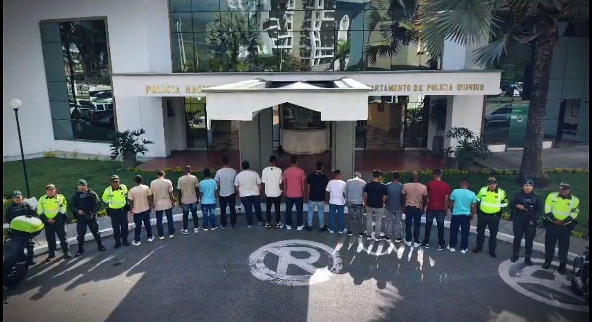 captura menores reclutados