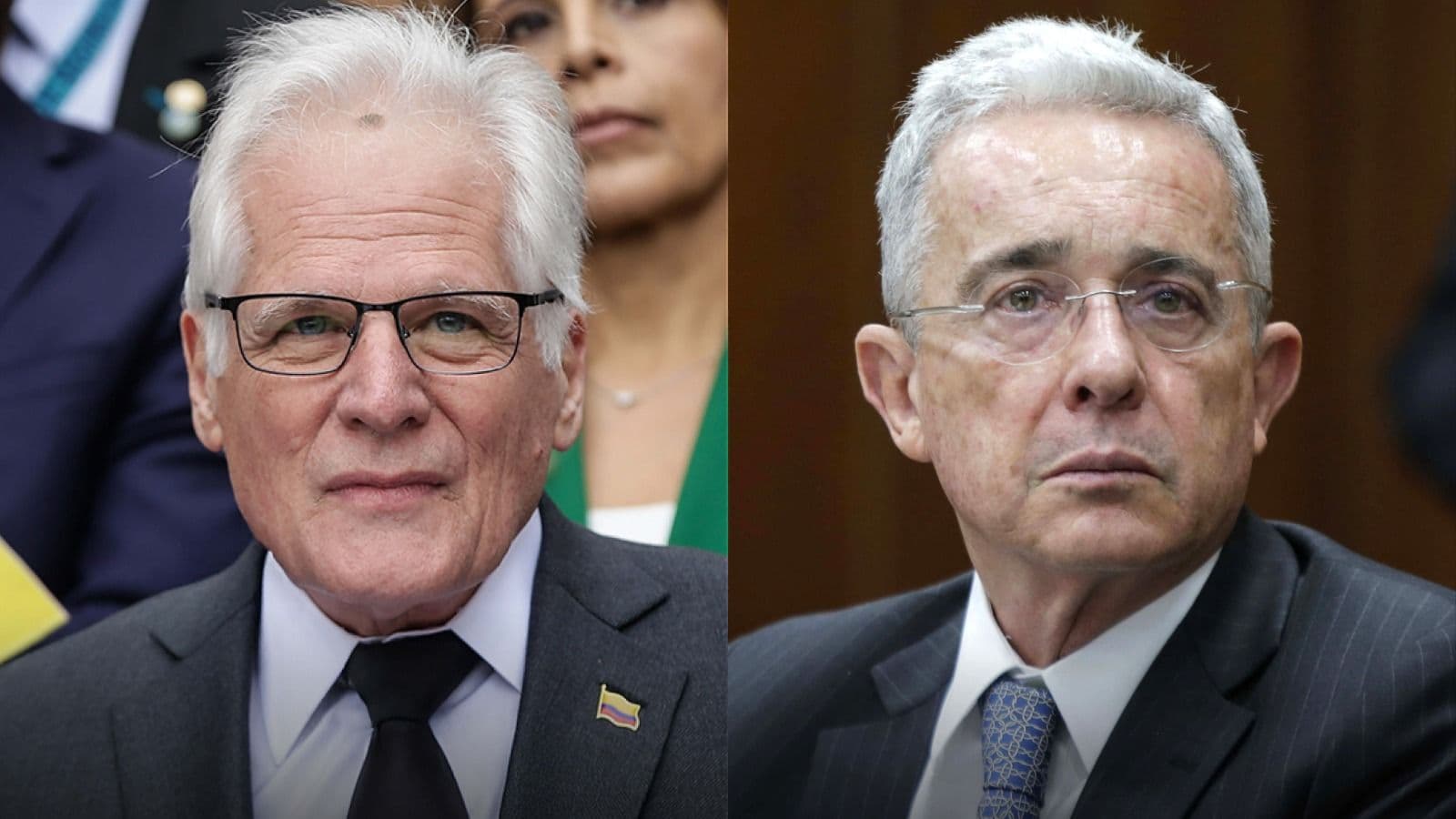 Miguel Uribe Londoño, Álvaro Uribe Vélez. Miguel Uribe Londoño, Álvaro Uribe Vélez.