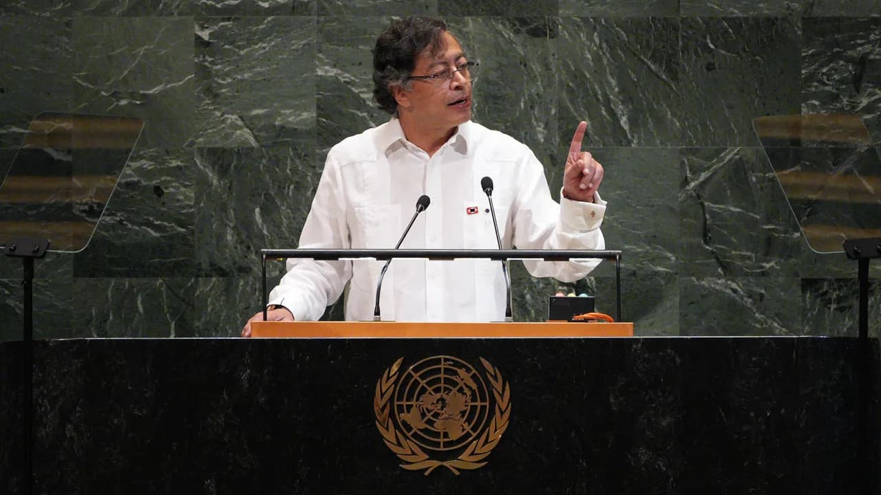 Gustavo Petro en Naciones Unidas Gustavo Petro en Naciones Unidas